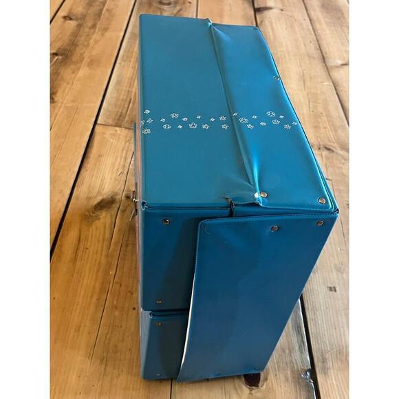 VTG Mattel 1964 Barbie & Skipper Carrying Case Doll Trunk. Blue. Read - Picture 6 of 10